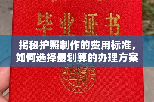 海曙揭秘护照制作的费用标准，如何选择最划算的办理方案？