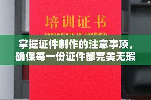 海曙掌握证件制作的注意事项，确保每一份证件都完美无瑕
