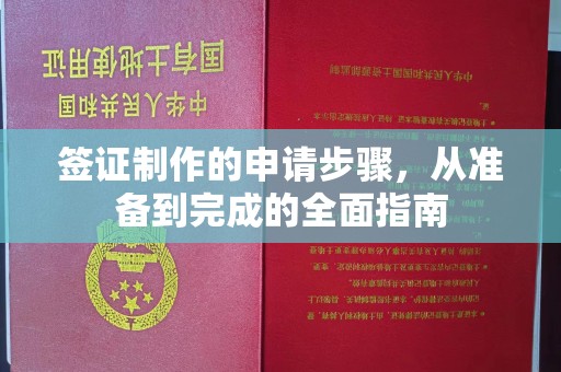 海曙签证制作的申请步骤，从准备到完成的全面指南