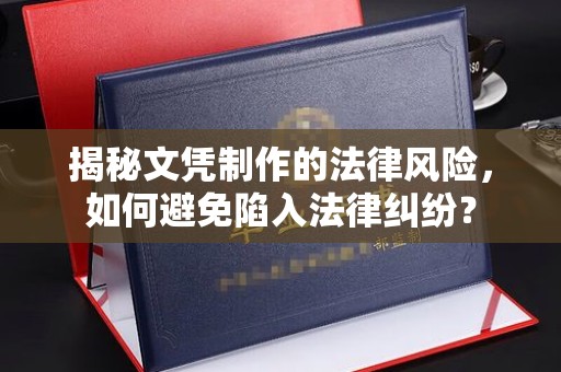 海曙揭秘文凭制作的法律风险，如何避免陷入法律纠纷？