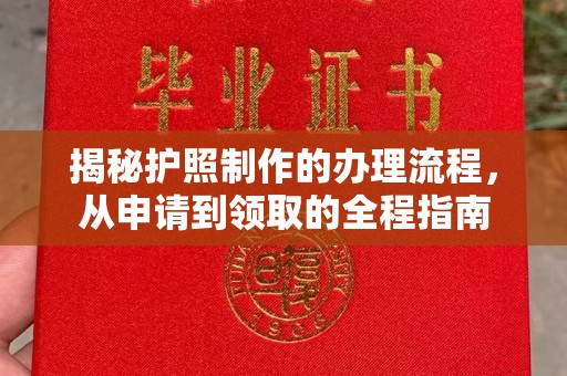 海曙揭秘护照制作的办理流程，从申请到领取的全程指南
