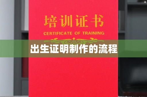 海曙出生证明制作的流程