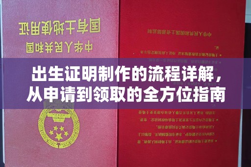海曙出生证明制作的流程详解，从申请到领取的全方位指南